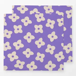 Servietten Good Day Flowers Violet