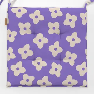 Sitzkissen Good Day Flowers Violet