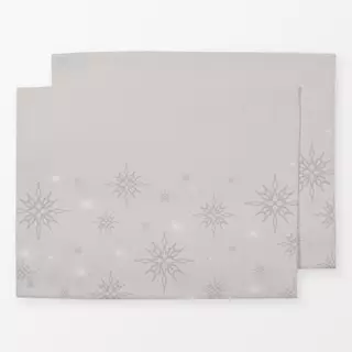 Tischset Schneeflocke 2