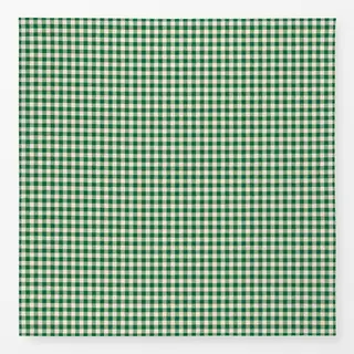 Tischdecke Karomuster dunkelgrün