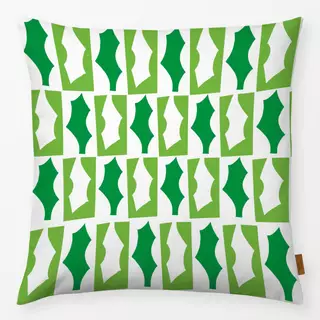 Kissen Mistletoe Leaf green