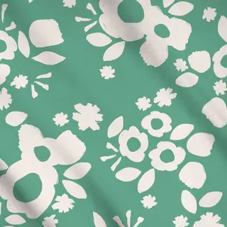 Meterware Grüner Sommertraum