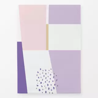 Geschirrtuch Colour Block lilac