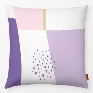 Kissen Colour Block lilac