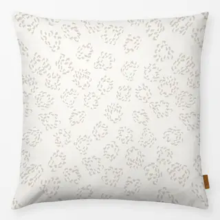 Kissen Kreise mit Textur weiß