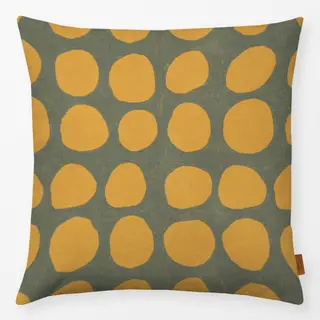 Kissen Happy Dots Gelb