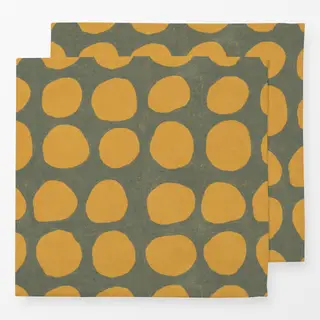 Servietten Happy Dots Gelb