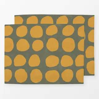 Tischset Happy Dots Gelb