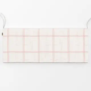 Bankauflage Cottagecore Check Cream