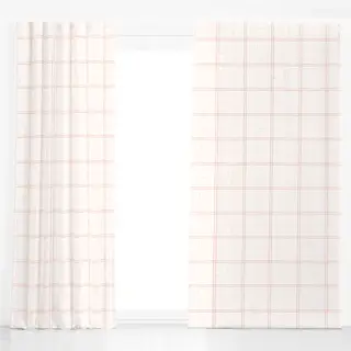 Dekovorhang Cottagecore Check Cream