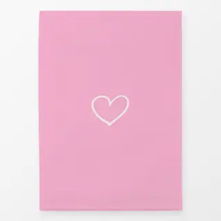 Geschirrtücher Little Heart Outline pink