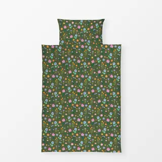 Bettwäsche Floral Fantasy Pattern green