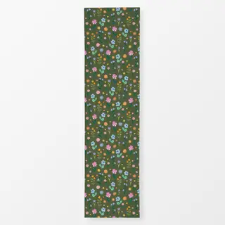 Tischläufer Floral Fantasy Pattern green