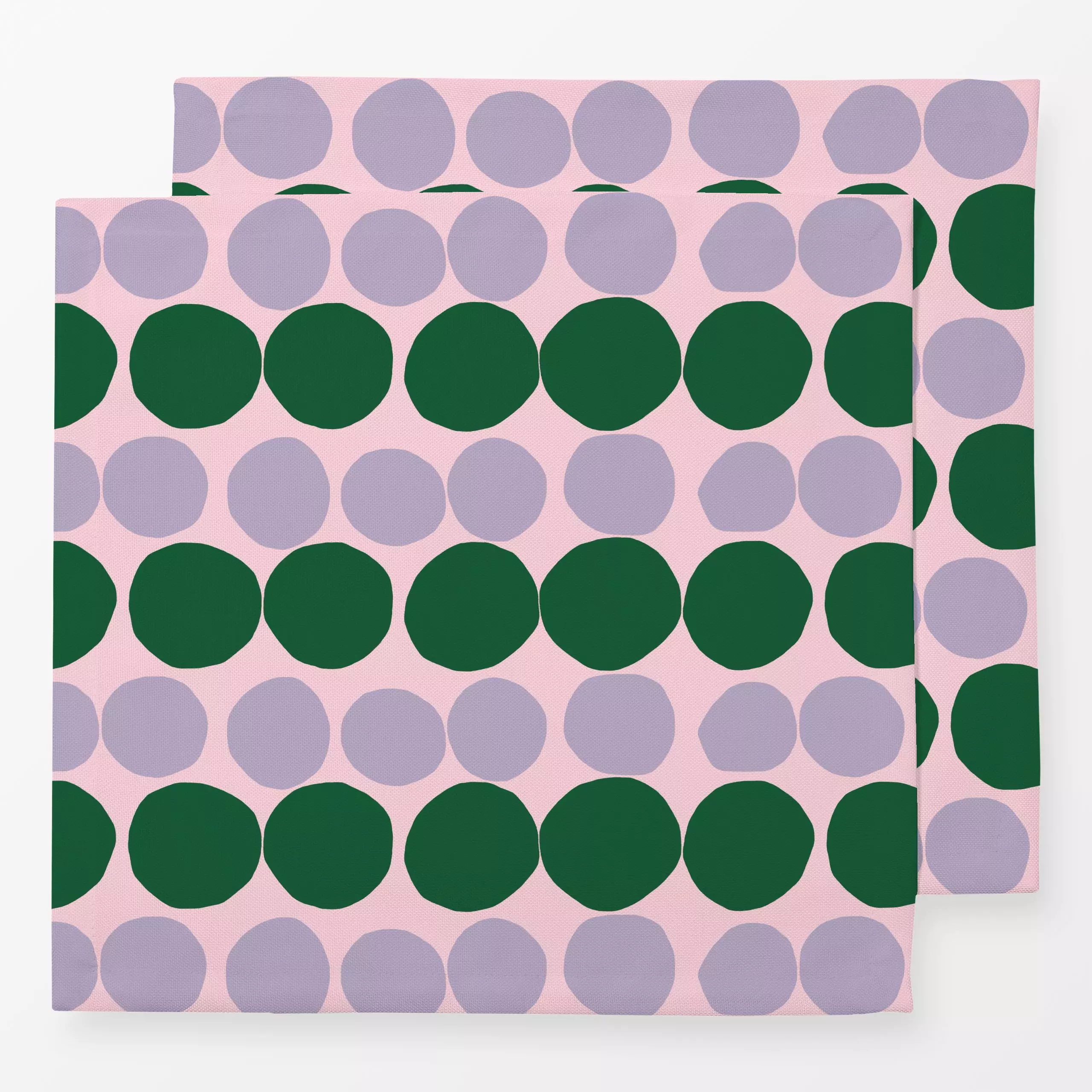 Servietten Stones green lilac - Kinderzimmer & Motive für Kinder, Sommer, Symbole & Muster - von „Iris Knabenschuh Textildes...