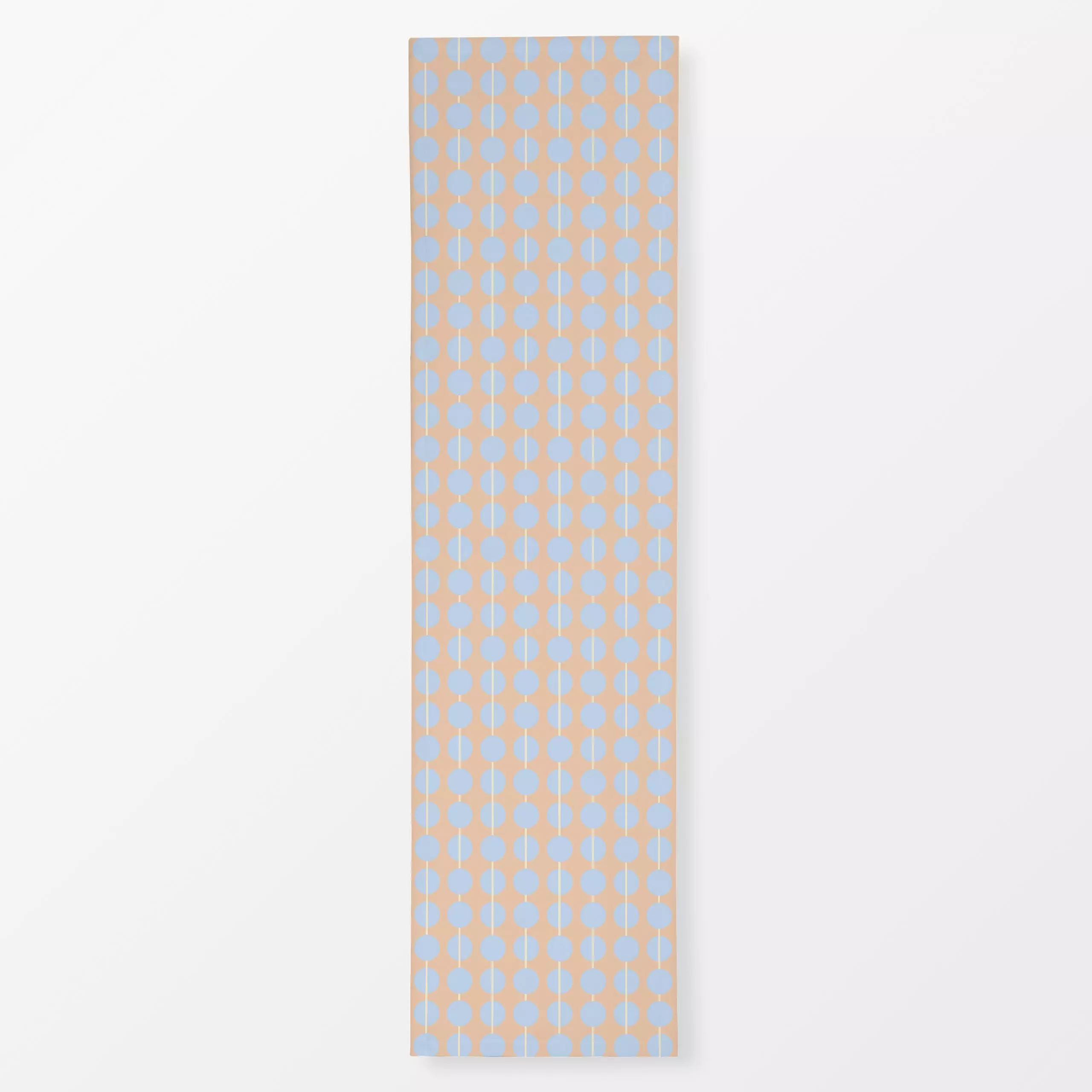 Tischläufer Midcentury Circles and Stripes, gemustert, von Fjord Studio