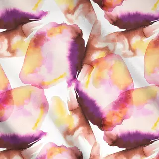 Meterware Abstrakt Landscape Sommer Ink