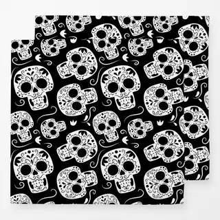 Servietten Cool Halloween Skulls