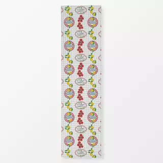 Tischläufer Picknickmuster mit Sardinen