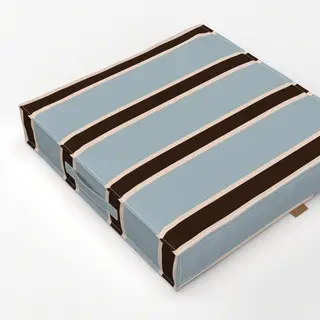 Bodenkissen Chocolate Stripes