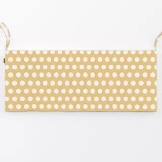 Bankauflage Summer Polka Dots Gelb