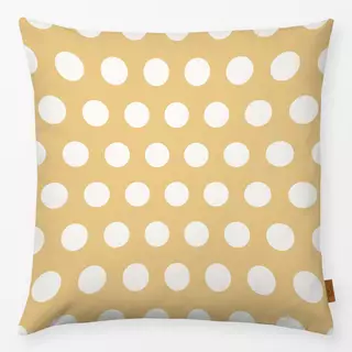 Kissen Summer Polka Dots Gelb