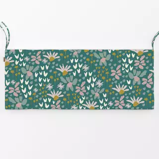 Bankauflage Spring Time Dark Green
