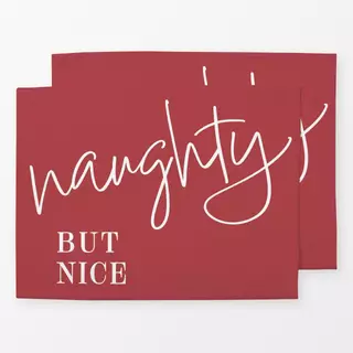 Tischset Naughty but Nice