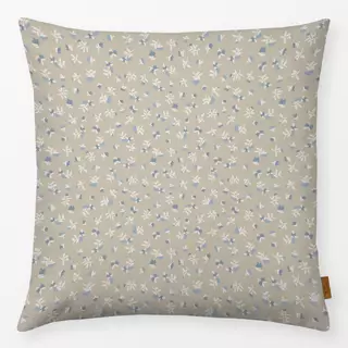 Kissen Streublumen Beige