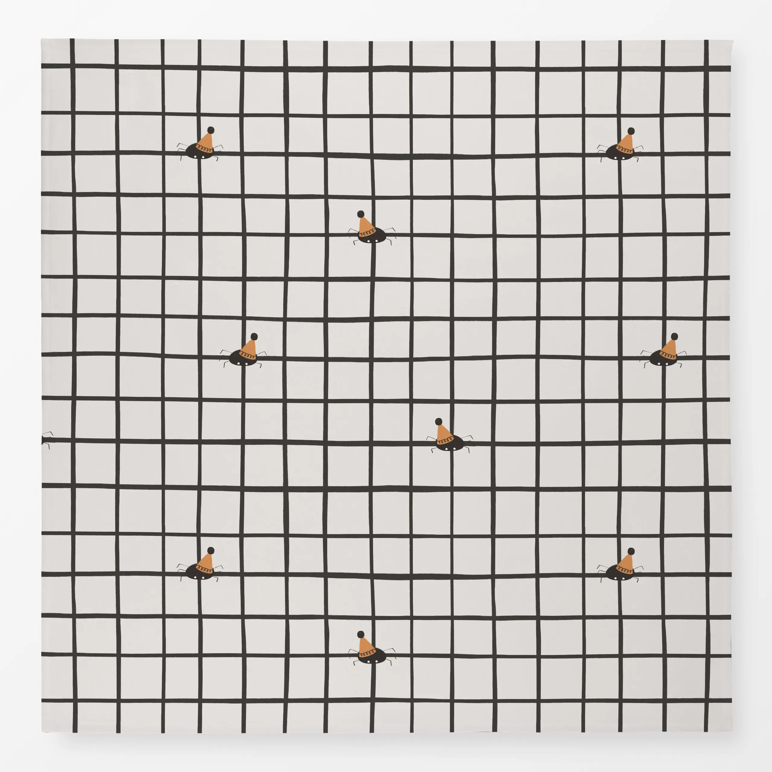 Tischdecke Gesprenkelte Spinnen - Herbst, Kinderzimmer & Motive für Kinder, Anlässe - von „Menina Lisboa "; Kissen, niedlich...