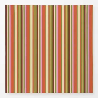Tischdecke Bunte Streifen Herbstfarben