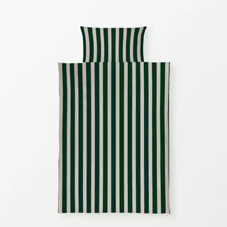 Bettwäsche Bold Stripes pine green