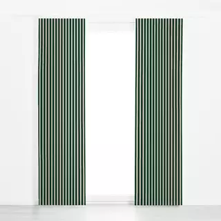 Flächenvorhang Bold Stripes pine green