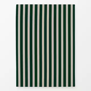 Geschirrtuch Bold Stripes pine green