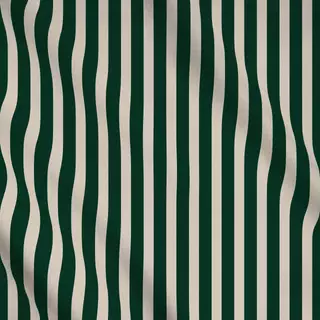 Meterware Bold Stripes pine green