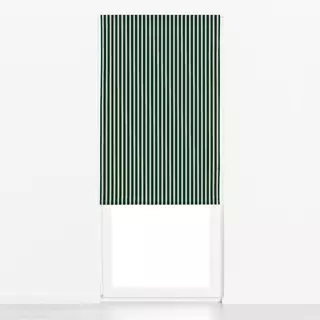 Raffrollo Bold Stripes pine green