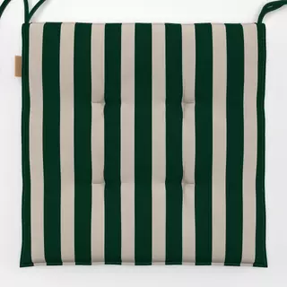 Sitzkissen Bold Stripes pine green