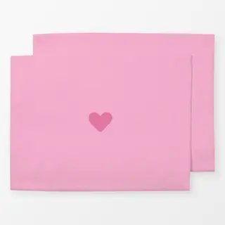 Tischset Little Heart pink