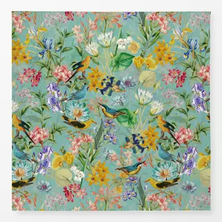 Tischdecke Bunter Jungle Garten