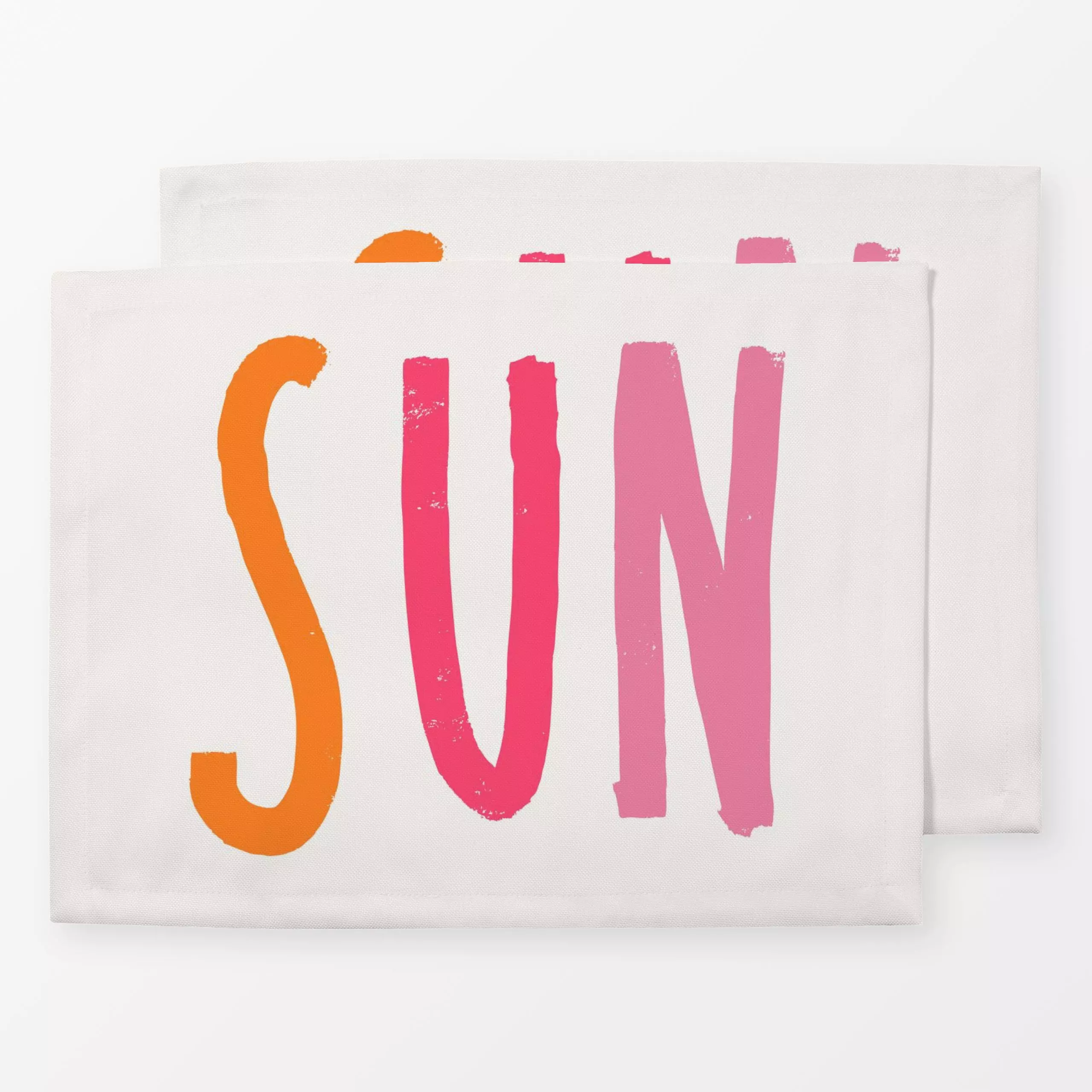 Tischset SUN, Spruch, Sommer, von Kruth Design