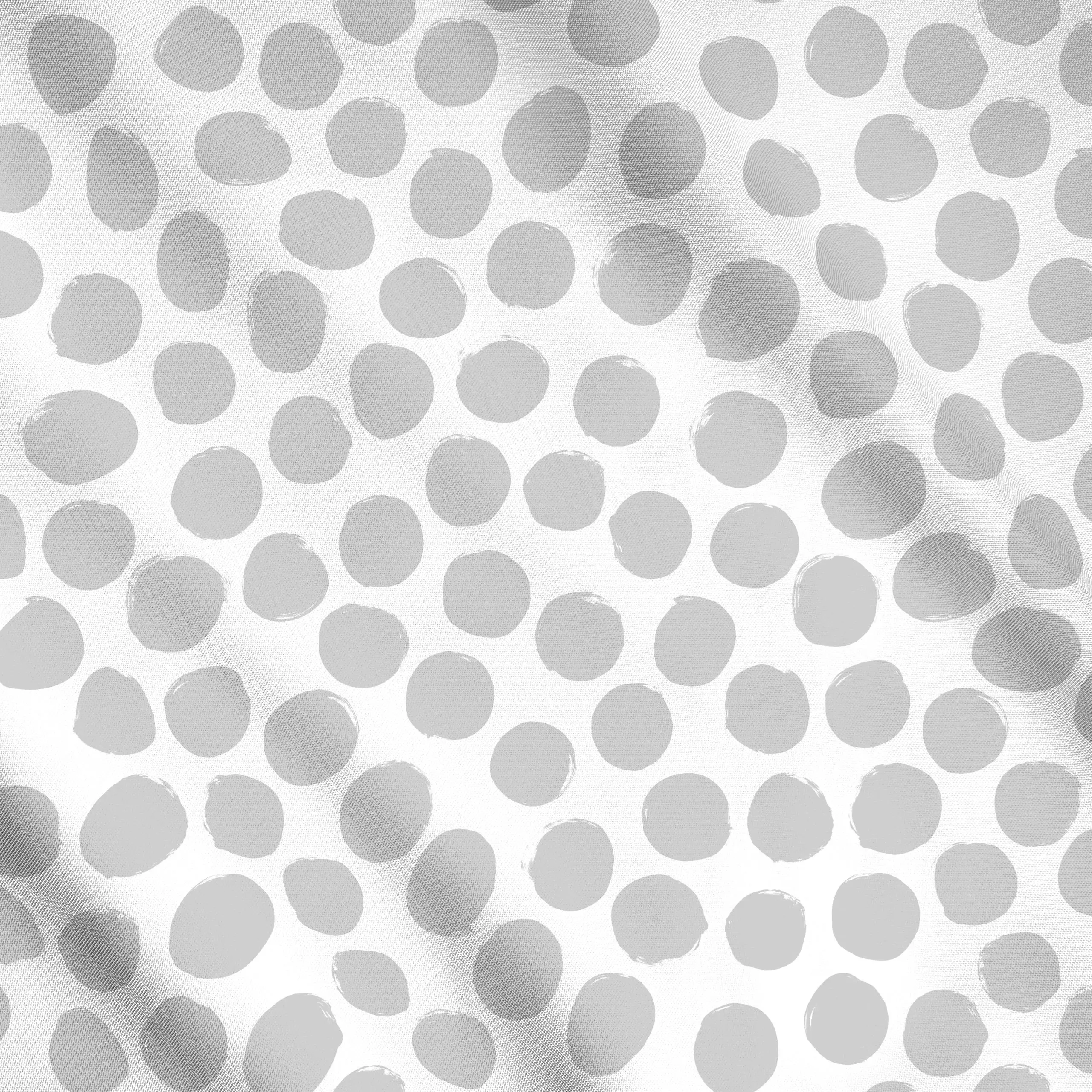 Meterware Polka Dots 3 Grau Punkte, gemustert, von Primus Pattern