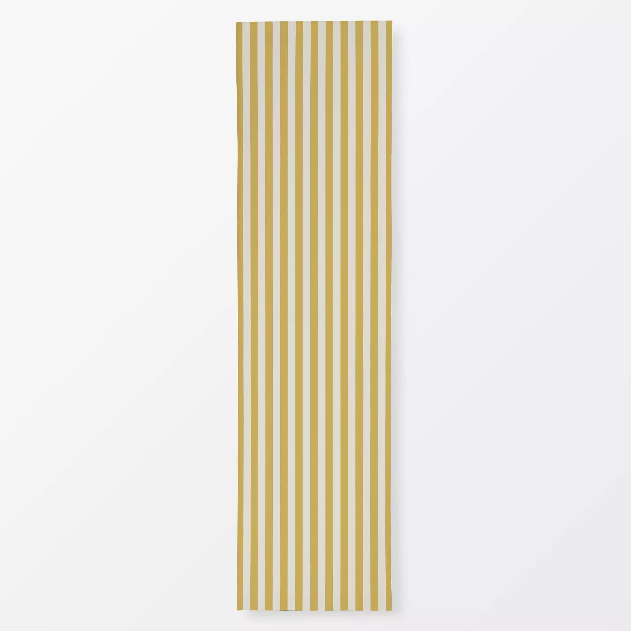 Tischläufer Copenhagen Stripes - Sommer, Symbole & Muster - von „BOUDOIR BOBO"; Streifen, Sommer, mediterran, Nordic, gelb, ...