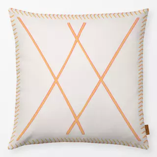 Kissen Cool Boho Cross yellow