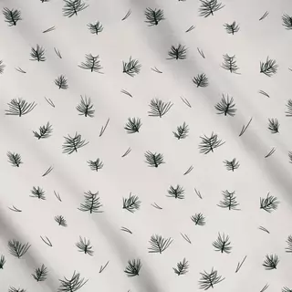 Meterware Grøn Fyrretræ Lys