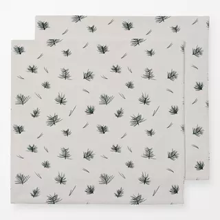 Servietten Grøn Fyrretræ Lys