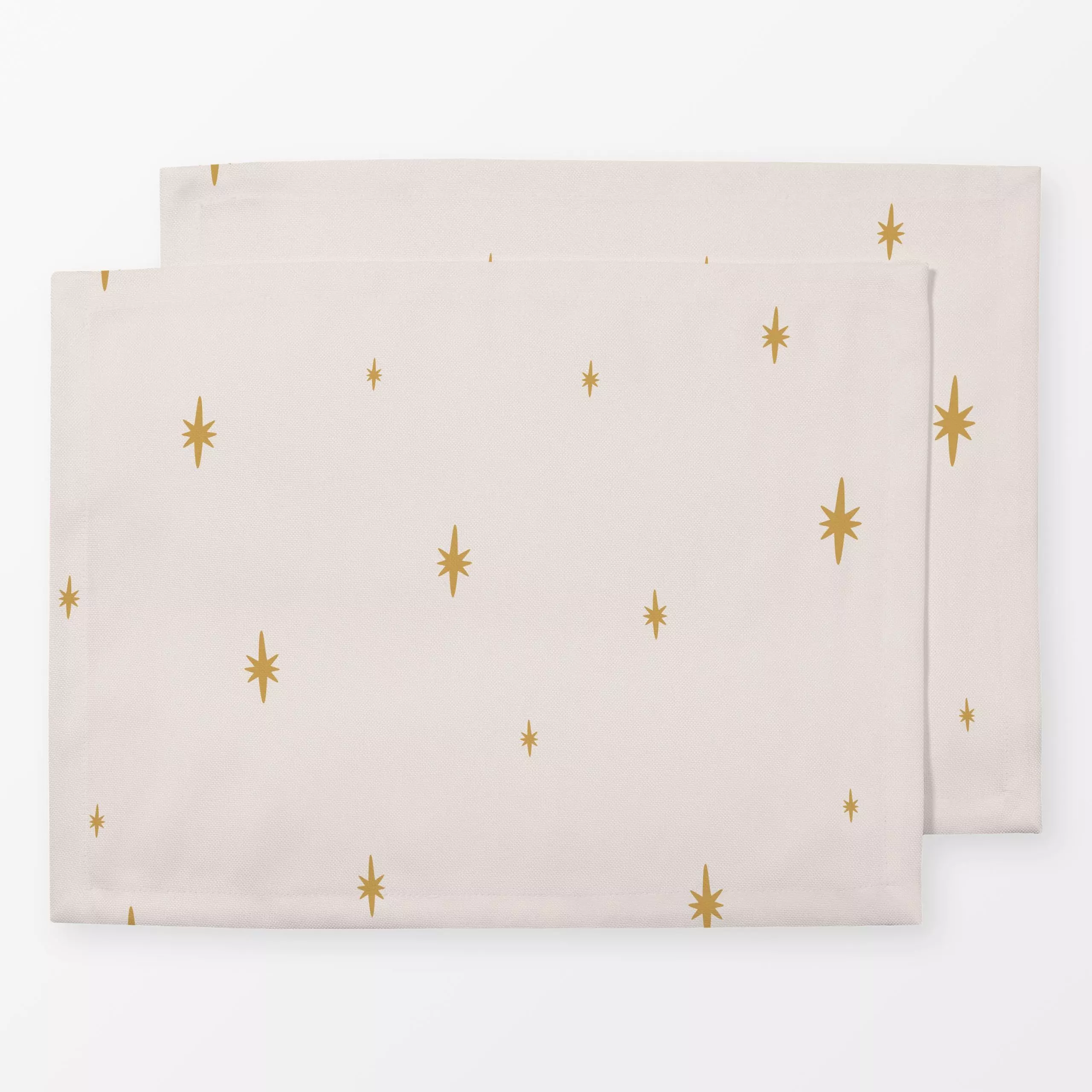 Tischset Little stars - Weihnachten - von „moDeern Design Studio"; Sterne, Weihnachten, xmas, weihnachtlich, Weihnachtsdeko,...