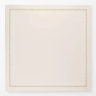 Tischdecke Scandi Folk Blumen Grün