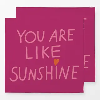 Servietten Like Sunshine