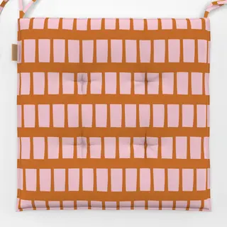 Sitzkissen Blush Grid