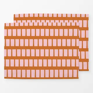 Tischset Blush Grid
