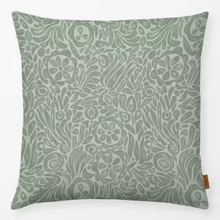 Kissen Paisley green